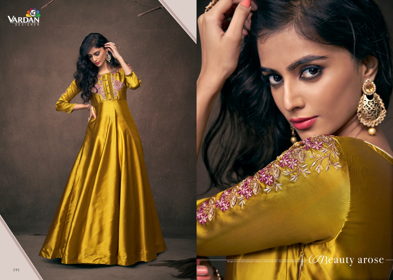 Vardan Designer Navya Vol 10 Beautiful Party Wear Gown Collection Vardan Designer Navya Vol 10 Beautiful Party Wear Gown Collection